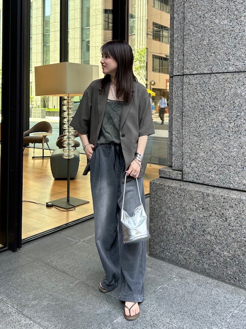 【デニムなのにスウェット!?】スウェットデニムパンツ