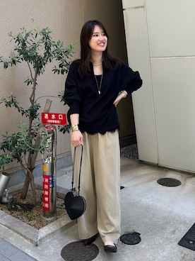 「アイテム（ブレスレット）」を使った、doudouchinamiさん（レディース・163cm・30代）の夏コーディネート