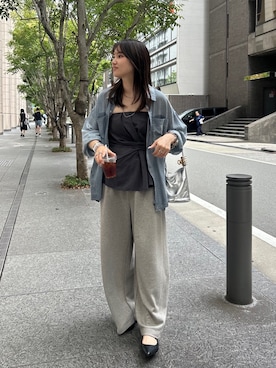 「アイテム（ブレスレット）」を使った、doudouchinamiさん（レディース・163cm・30代）の夏コーディネート