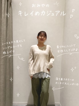 おみやさん(レディース・155cm)の春コーディネート