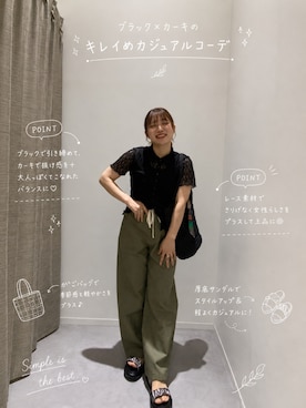 おみやさん(レディース・155cm)の春コーディネート