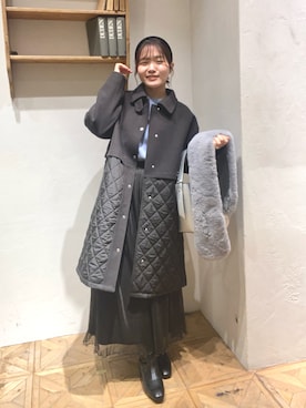 おみやさん（レディース・155cm）の冬コーディネート