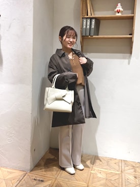 おみやさん（レディース・155cm）の冬コーディネート