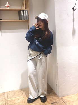 おみやさん(レディース・155cm)の冬コーディネート