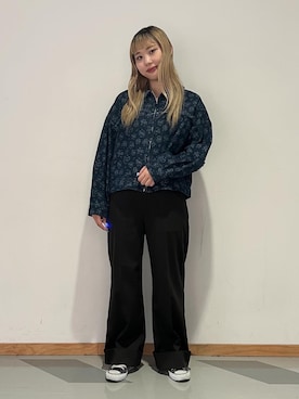 「RAGEBLUE（レイジブルー）のアイテム（ブルゾン）」を使った、chipal984さん（レディース・164cm）の秋コーディネート