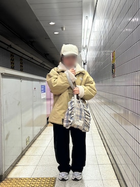 「Java（ジャバ）のアイテム（ジャケット/アウター）」を使った、ochiii0606さん（レディース・149cm）の春コーディネート