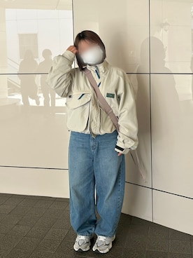 「Zoff（ゾフ）のアイテム」を使った、ochiii0606さん（レディース・149cm）の春コーディネート