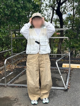 「ASICS（アシックス）のアイテム」を使った、ochiii0606さん（レディース・149cm）の春コーディネート