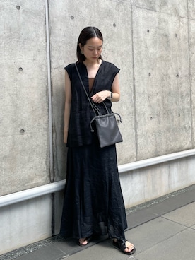 「IACUCCI（イアクッチ）のアイテム」を使った、hanakaさん（骨格ナチュラル・レディース・160cm）の夏コーディネート