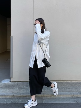 hanaさん（レディース・160cm）の冬コーディネート