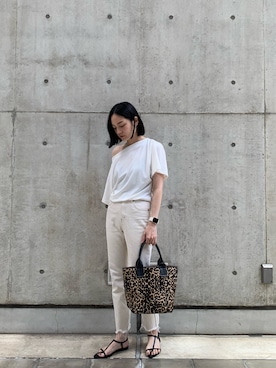 「IACUCCI（イアクッチ）のアイテム」を使った、hanakaさん（骨格ナチュラル・レディース・160cm）の夏コーディネート