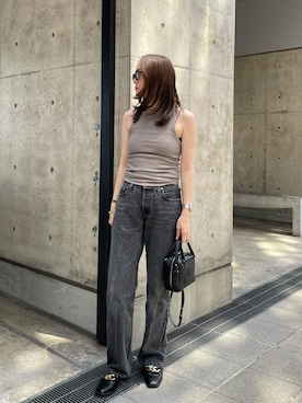 「IACUCCI（イアクッチ）のアイテム」を使った、HANAKAさん（レディース・160cm）の夏コーディネート