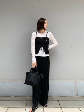 「IACUCCI（イアクッチ）のアイテム」を使った、hanakaさん（骨格ナチュラル・レディース・160cm）の夏コーディネート