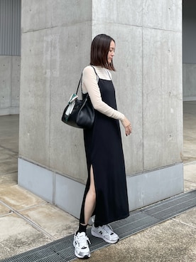 「アイテム（財布/小物）」を使った、hanaさん（レディース・160cm）の秋コーディネート