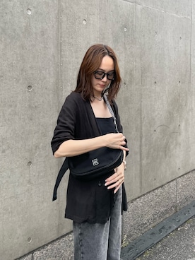 「IACUCCI（イアクッチ）のアイテム」を使った、HANAKAさん（レディース・160cm）の夏コーディネート
