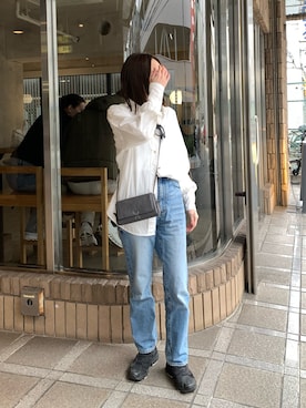 hanaさん（レディース・160cm）の冬コーディネート