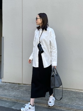 hanaさん（レディース・160cm）の冬コーディネート