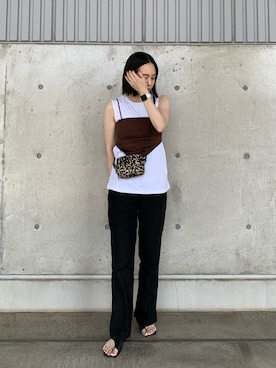 「IACUCCI（イアクッチ）のアイテム」を使った、hanakaさん（骨格ナチュラル・レディース・160cm）の夏コーディネート