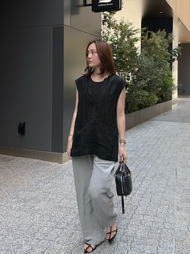 HANAKAさん（レディース・160cm）の夏コーディネート