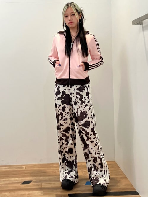 アディダス オリジナルス サテン ワイドレッグパンツ / アディダス