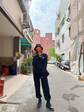 「NET（ネット）のアイテム（ハット）」を使った、Sunnyさん（レディース・166cm）の秋コーディネート