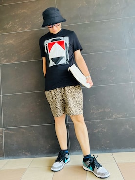 「GIVENCHY（ジバンシイ）のアイテム（トップス）」を使った、harutoexplorerさん（メンズ・174cm）の夏コーディネート