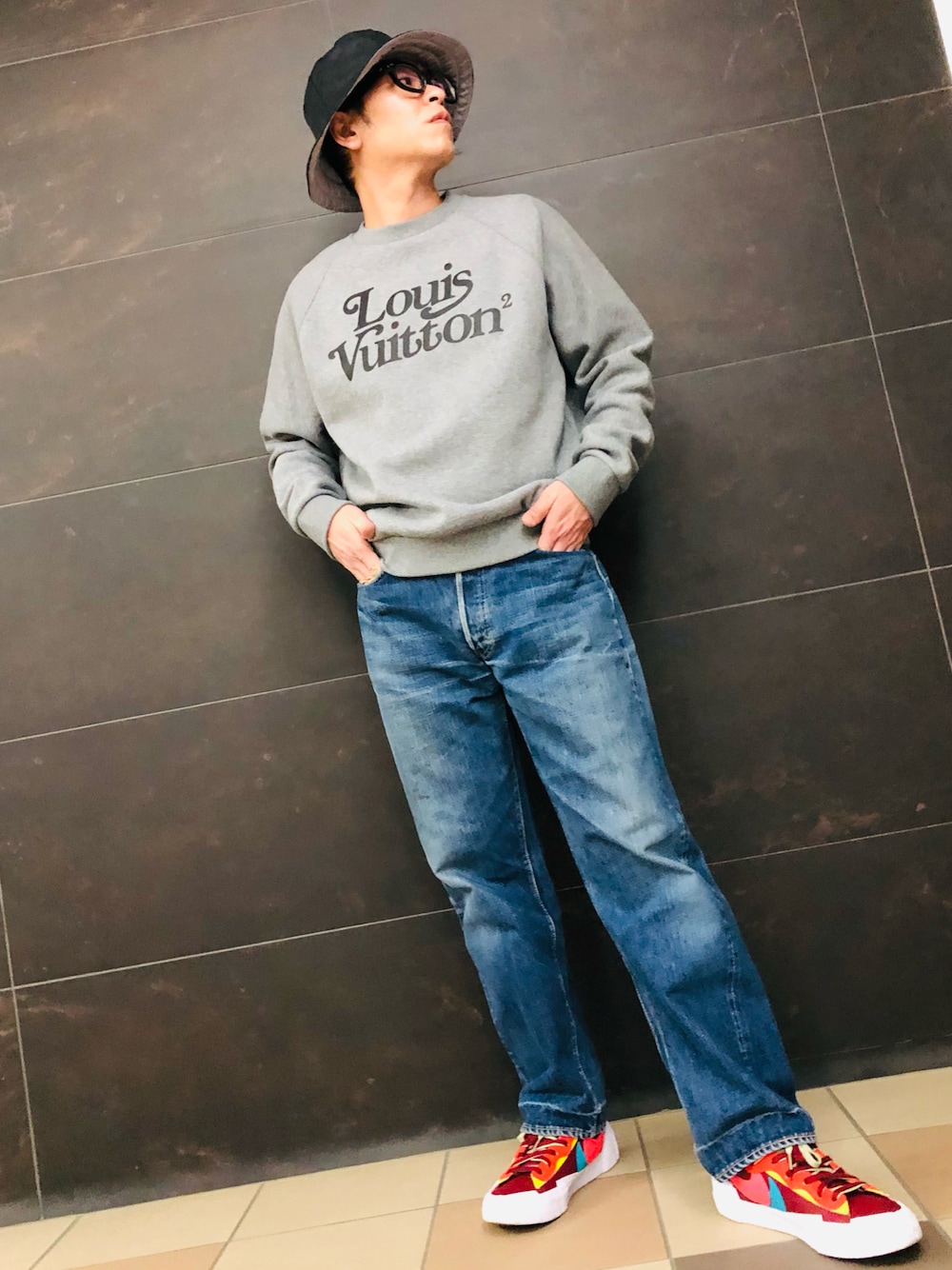 【爽やかコーデ♪】LOUIS VUITTON★スウェットシャツ 夏の爽やかコーデに☆【LouisVuitton】シャツ