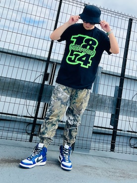 「BLACKTAILOR（ブラックテイラー）のアイテム」を使った、harutoexplorerさん（メンズ・174cm）の秋コーディネート