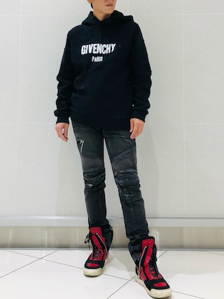 GIVENCHY（ジバンシイ）の「Givenchy - ダメージ パーカー - men