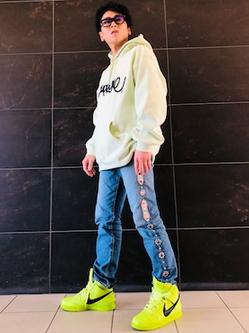 「Coming soon…」｜「アイテム（パーカー）」を使った、harutoexplorerさん（メンズ・174cm）の春コーディネート