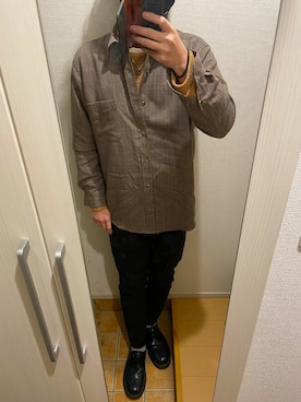 「オンリーワンStyle」｜アロウさん（メンズ・178cm）の冬コーディネート