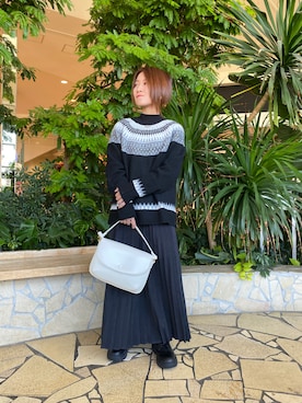 e6さん(レディース・149cm)の冬コーディネート