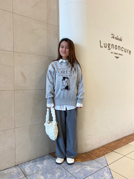 e6さん（レディース・149cm）の冬コーディネート