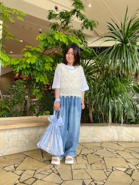 「Te chichi TERRASSE（テチチテラス）のアイテム」を使った、e6さん（レディース・149cm）の夏コーディネート
