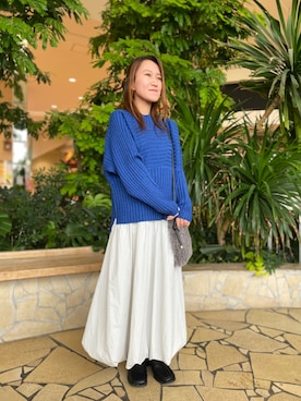 e6さん（レディース・149cm）の秋コーディネート