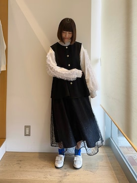 「Te chichi TERRASSE（テチチテラス）のアイテム」を使った、nanamiさん（骨格ウェーブ・レディース・152cm）の秋コーディネート