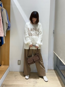 「Te chichi TERRASSE（テチチテラス）のアイテム」を使った、nanamiさん（骨格ウェーブ・レディース・152cm）の秋コーディネート