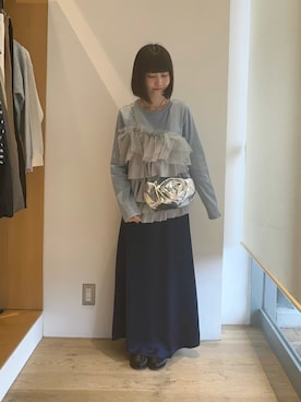 「Te chichi（テチチ）のアイテム」を使った、nanamiさん（骨格ウェーブ・レディース・152cm）の秋コーディネート