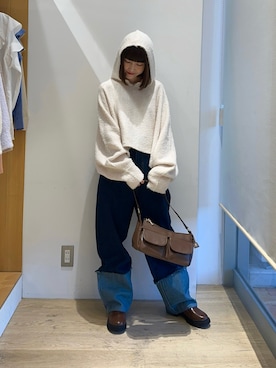 「Te chichi TERRASSE（テチチテラス）のアイテム」を使った、nanamiさん（骨格ウェーブ・レディース・152cm）の秋コーディネート
