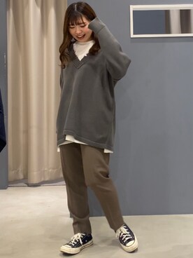 あさかさん(レディース・153cm)の秋コーディネート