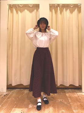 「Autumn」｜い け の う え 🌷さん（レディース・167cm）の夏コーディネート