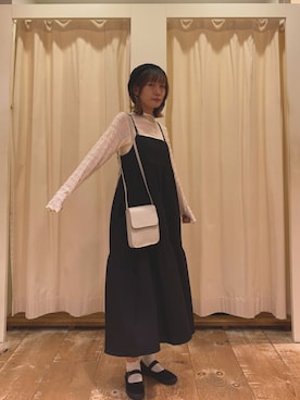 「ehka sopo（エヘカソポ）のアイテム（ハンチング/ベレー帽）」を使った、い け の う え 🌷さん（レディース・167cm）の夏コーディネート