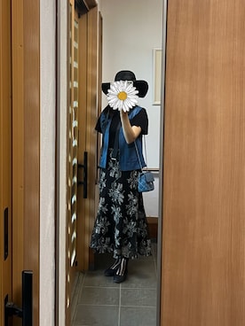 「fifth（フィフス）のフレアショルダーボトルネックニット（ニット/セーター）」を使った、✨CANNA🌙さん（レディース・166cm）の秋コーディネート