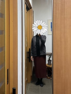 「無印良品コーデ」｜✨CANNA🌙さん（レディース・166cm）の冬コーディネート