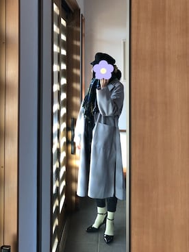 「無印良品（ムジルシリョウヒン）のアイテム（デニムジャケット）」を使った、✨CANNA🌙さん（レディース・166cm）の冬コーディネート