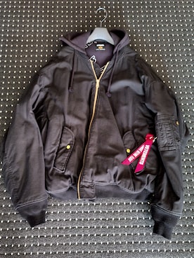 「vetements」｜「アイテム（ジャケット/アウター）」を使った、なかさん（メンズ・167cm）の冬コーディネート