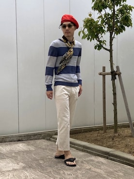 「SEAGREEN（シーグリーン）のアイテム」を使った、sou304さん（メンズ・184cm）の夏コーディネート