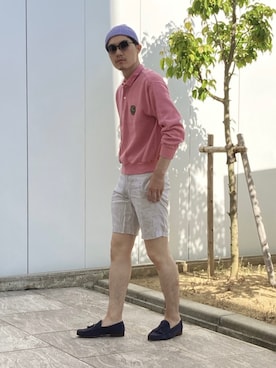 「セレブ風」｜sou304さん（メンズ・184cm）の夏コーディネート