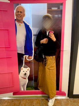 「アイテム（ワンピース/ドレス）」を使った、くーたろさん（レディース・165cm・40代）の秋コーディネート