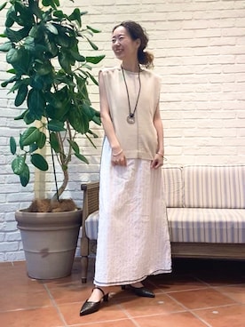 「RBS」｜「アイテム（ワンピース/ドレス）」を使った、Kaho Oishiさん（レディース・150cm）の秋コーディネート